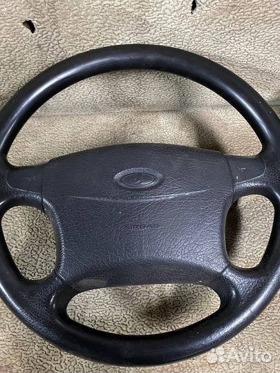 Руль priora 1 с подушкой