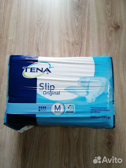 Памперсы для взрослых Tena M L slip