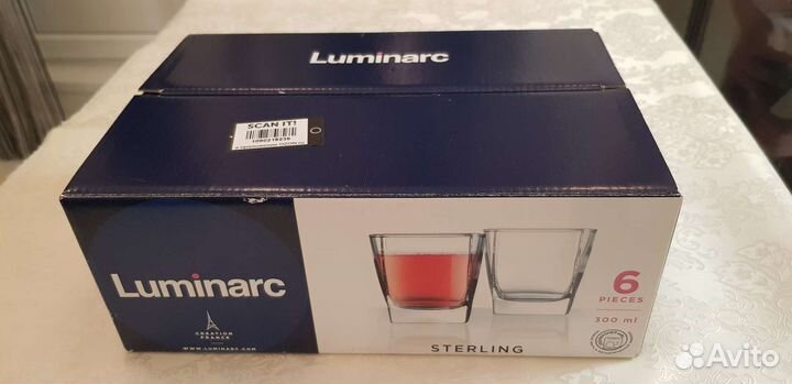 Набор стаканов luminarc 6шт