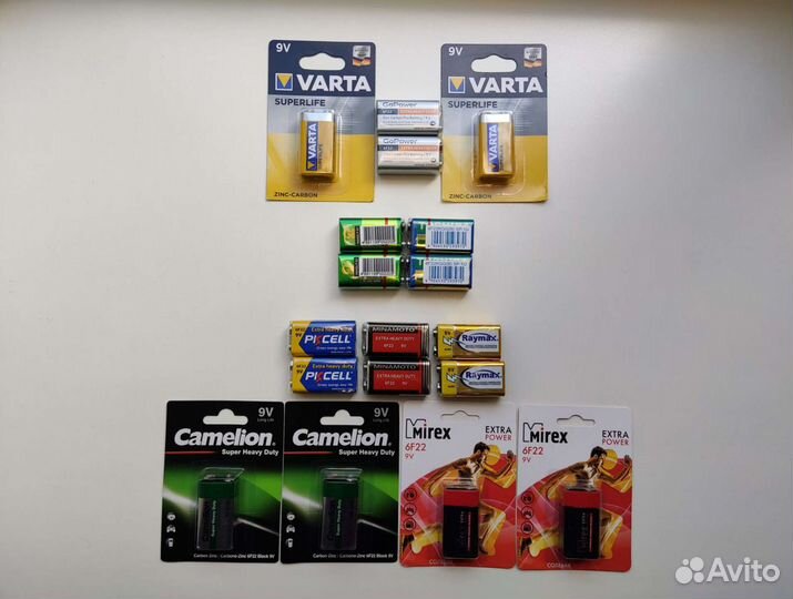 Батарейка Крона