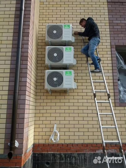 Установка сплит систем кондиционеров