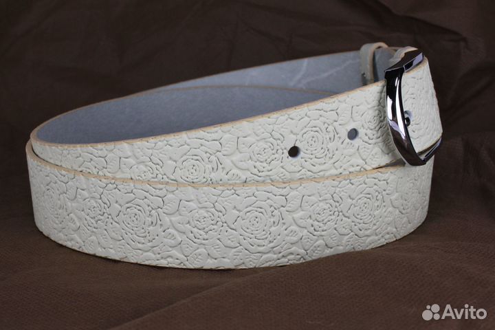 Женский кожаный ремень 35, 40 мм