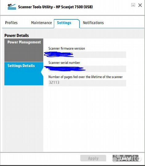 Планшетный сканер с апд HP Scanjet Enterprise 7500