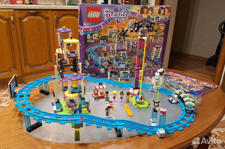 LegoFriends 41130 Парк развлечений в коробке+инстр