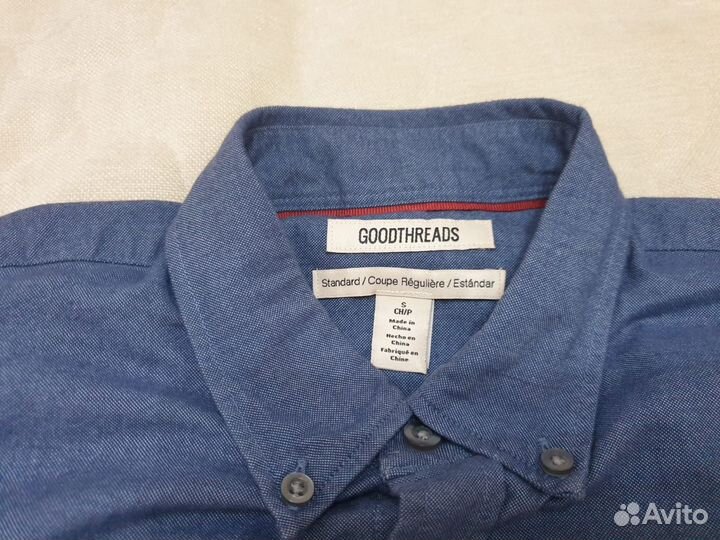 Мужские рубашки Banana Republic/Goodthreads (S,M)