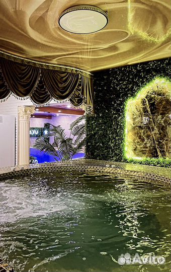 Отдых баня бассейн