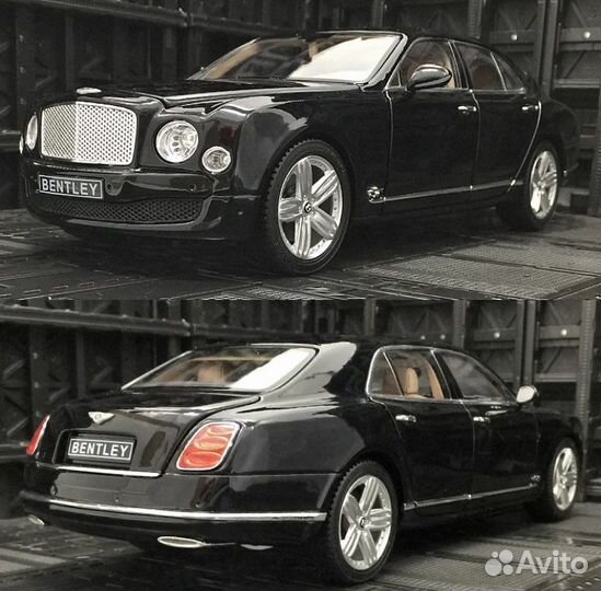 Коллекционная модель 1:18 Bently Mulsanne Rastar