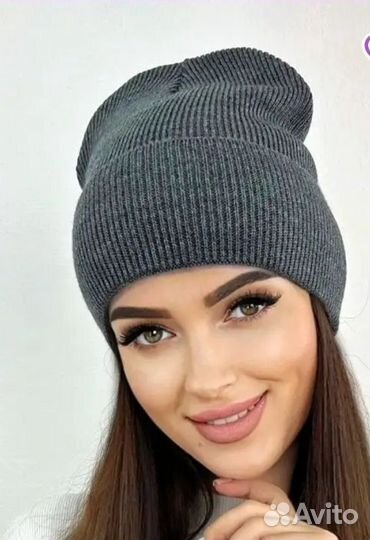 Шапка женская бини