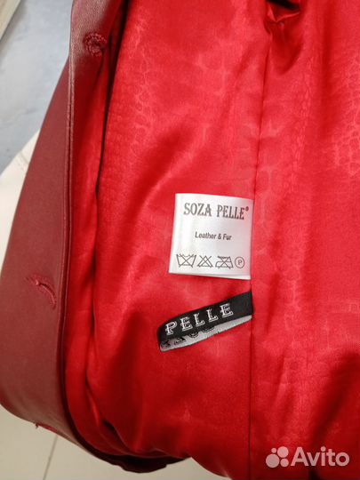 Плащ натуральная кожа