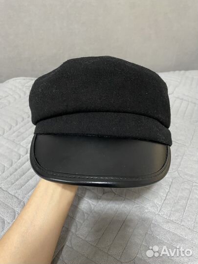 Кепка женская замшевая