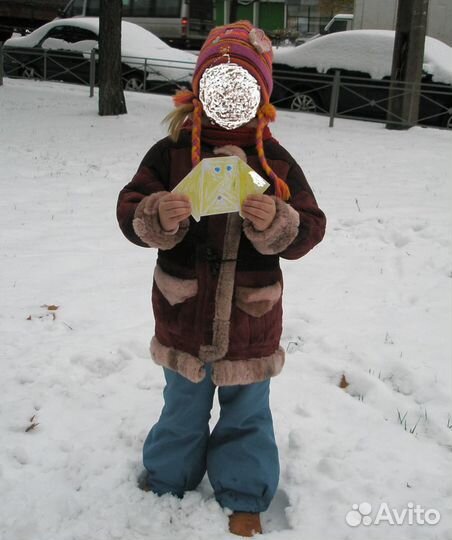 Дубленка и вязанная Кофта