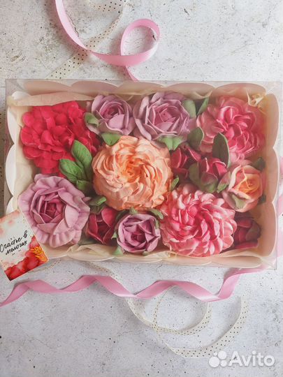 Зефир,зефирные цветы,букеты,боксы