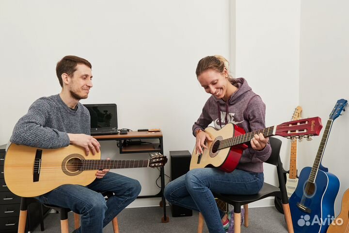 Уроки гитары, электро-гитары, укулеле, бас-гитары