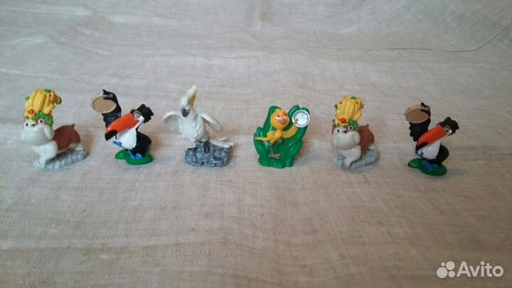 Коллекции игрушек из киндер - сюрприза