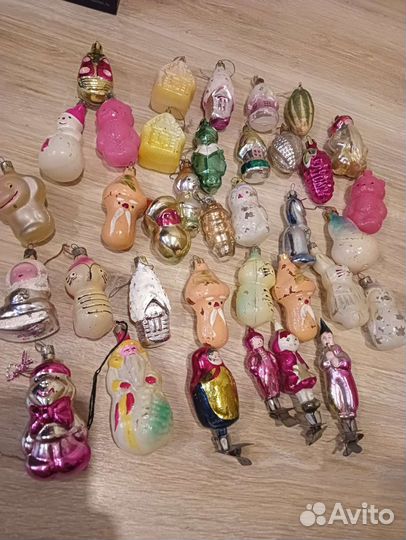 Елочные игрушки СССР