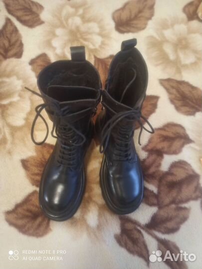 Ботинки женские зимние натуральная кожа 37