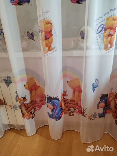 Тюль (штора) в детскую комнату