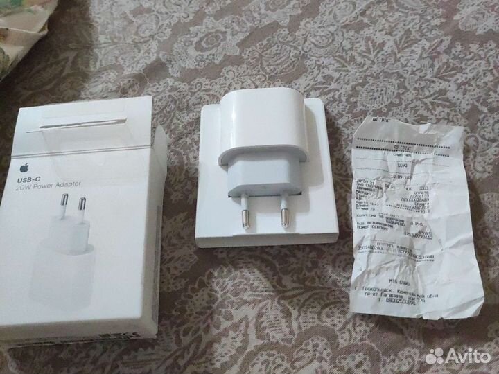 Блок питания apple 20w оригинал