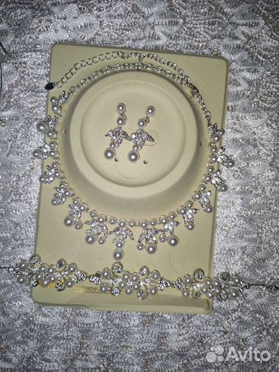 Свадебный набор украшений