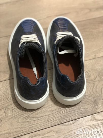 Кожанные кеды