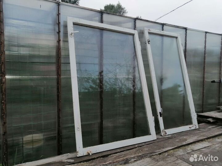 Деревянные оконные рамы бу