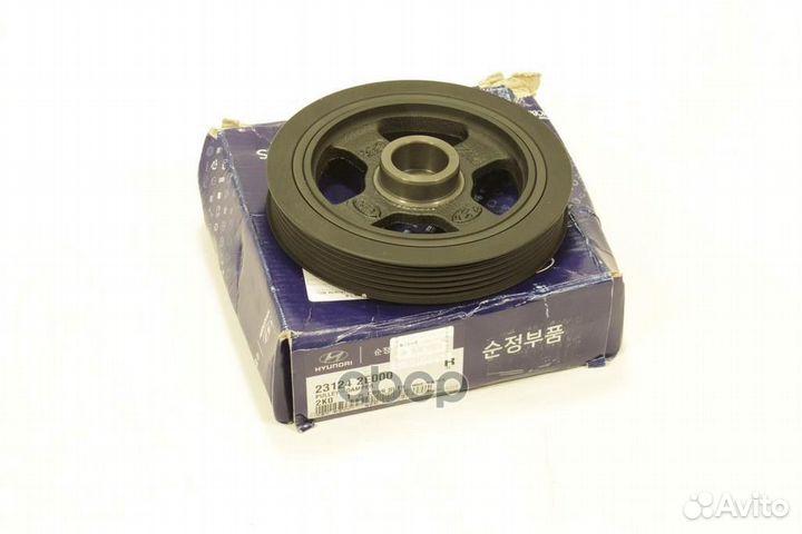 Шкив коленвала 231242E000 Hyundai-KIA