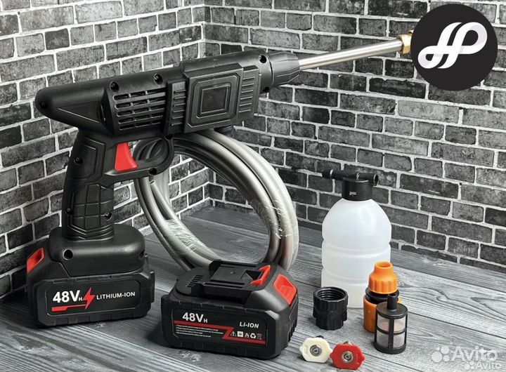 Аккумуляторная Мойка + 2 акб