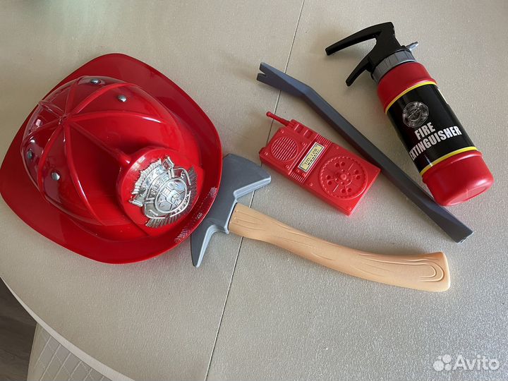Детский Игровой набор пожарного