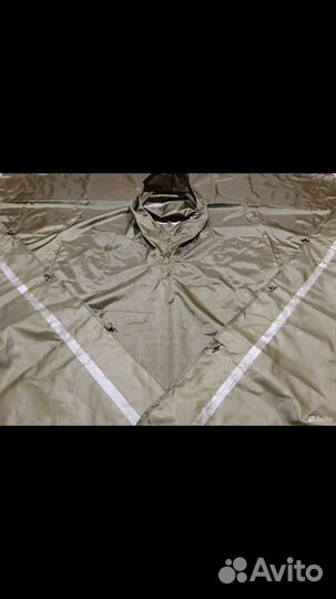 Плащ пончо палатка дождевик тактический