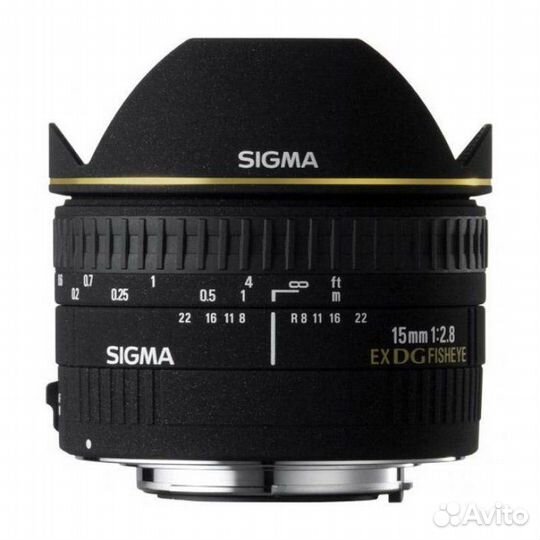 Sigma AF 15mm f/2.8 EX DG Diagonal Fisheye Canon E