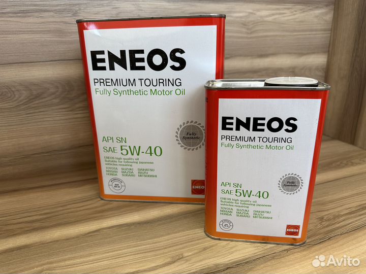 Моторное масло eneos Premium Touring SN 5W40 4л 88