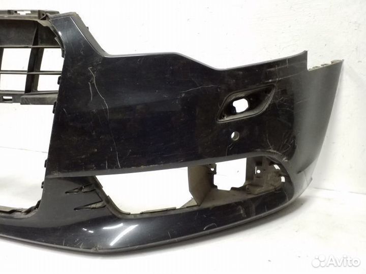 Бампер передний Audi A6 C7 под омыватели