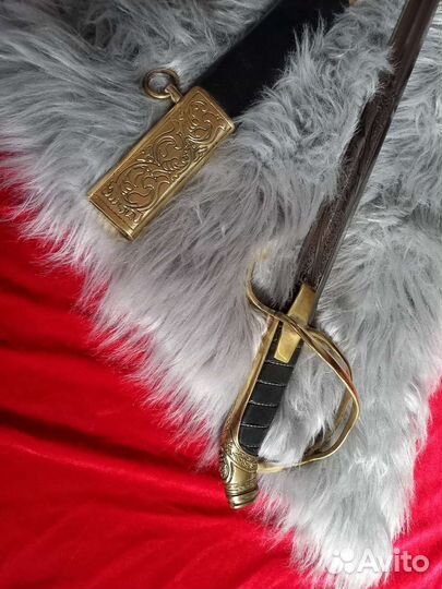 Морской палаш кирасирский резной