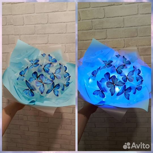 Букет бабочек светящихся Кемерово