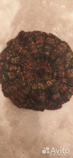 Шапка- Берет, шарф, варежки женские