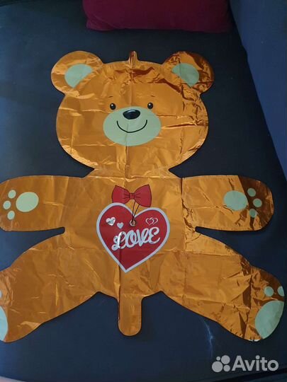Шар фольгированный мишка