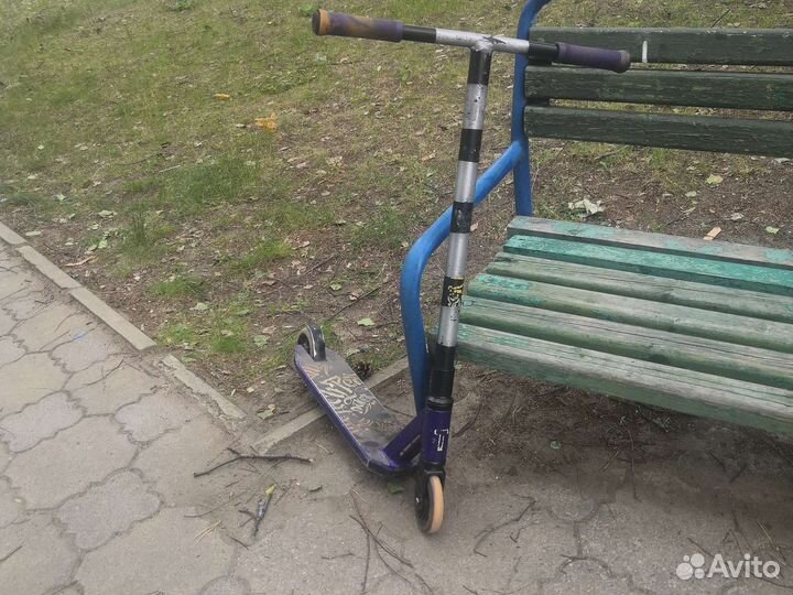 Трюковой самокат tech team