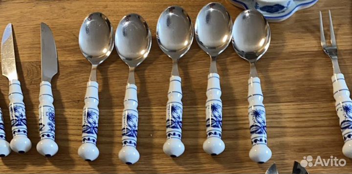Столовые приборы фарфор