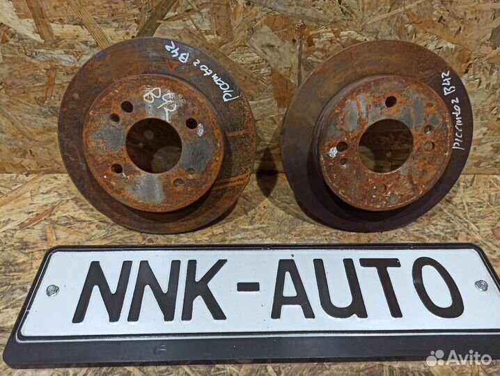 Диски тормозные задние Kia Picanto 2