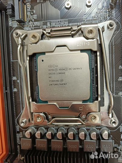 Xeon 2670 комплект+16 GB+кулер