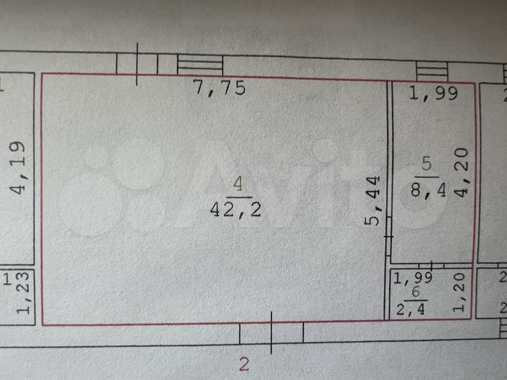 Торговая площадь, 53 м²