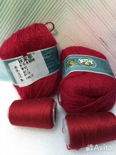 Пряжа из пуха норки