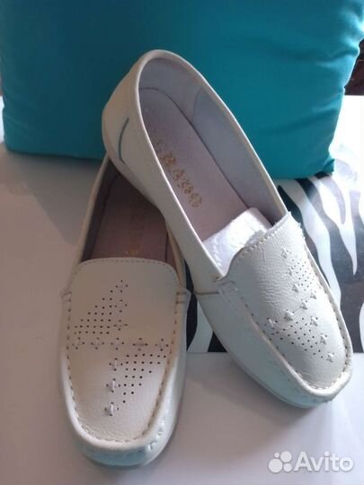 Мокасины кожа 37/38