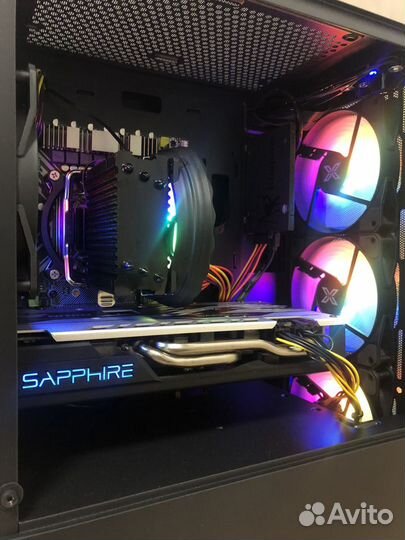 Игровой компьютер/RX 580 Sapphire Nitro 8 GB