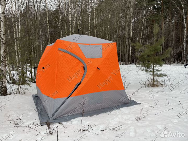 Палатка для зимней рыбалки + тент