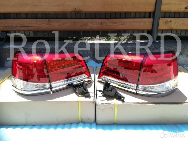 Задние фонари lexus 570 диодные