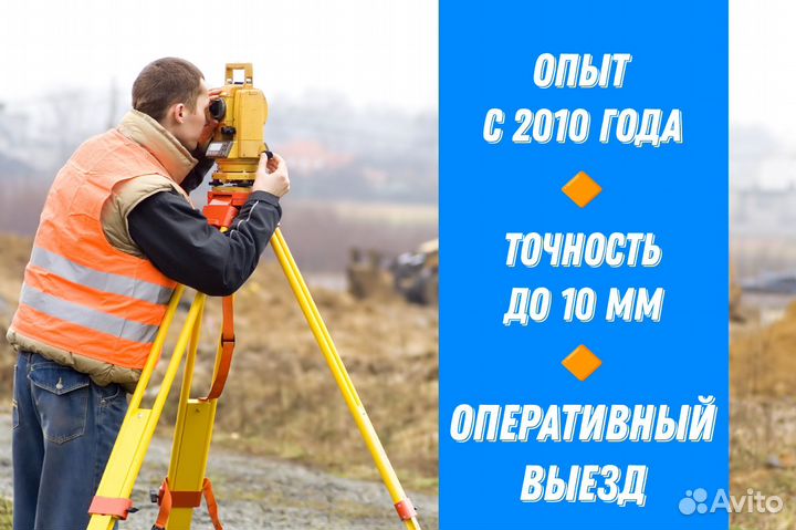 Геодезист / Услуги геодезиста / Геодезия участка