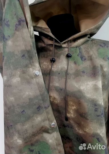 Пончо дождевик тактический мох мультикам цифра