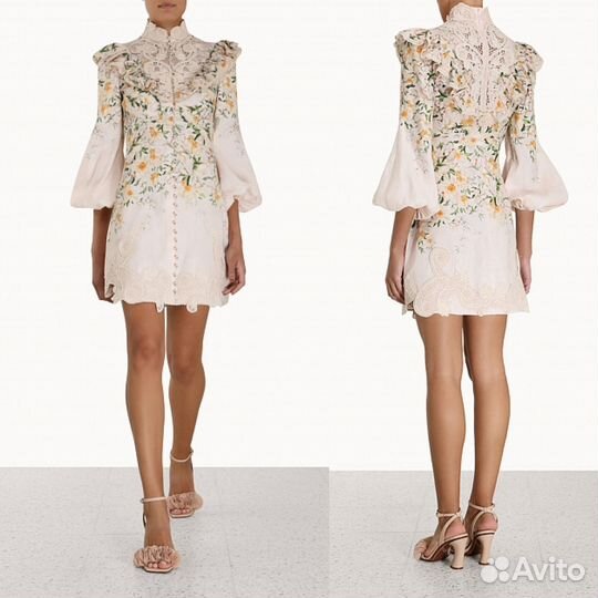 Платье zimmermann лен