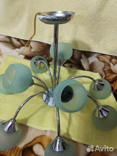 Люстра потолочная подвесная бу